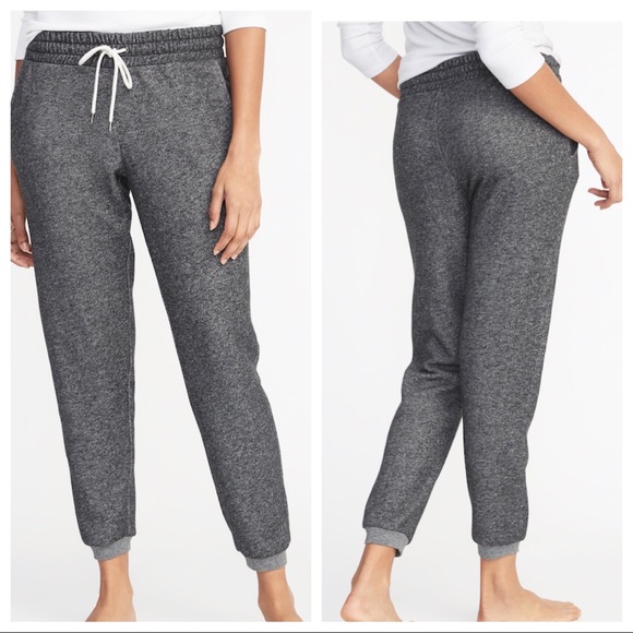 old navy terry joggers